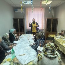 Клирик храма иконы Божией Матери «Нечаянная Радость» в Марьиной Роще совершил в районной организации инвалидов «Марфино» Таинства Исповеди, Причастия и Соборования для людей, не имеющих возможности посещать храм