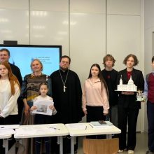 Клирики и сотрудник храма святых равноапостольных Мефодия и Кирилла в Ростокине участвовали в жюри культурологической Олимпиады