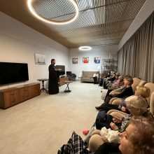 Клирик храма иконы Божией Матери «Нечаянная Радость» в Марьиной Роще провёл лекцию для участников проекта «Московское долголетие»