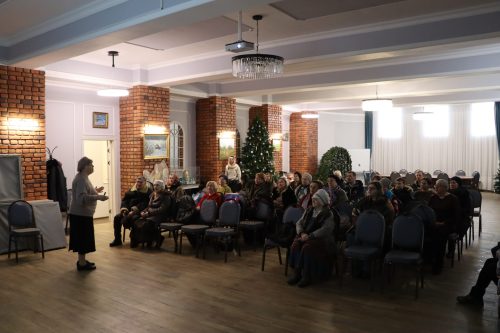 В храме Собора Московских Святых в Бибиреве состоялась духовно-просветительская встреча, посвящённая праздникам Рождества Христова и Богоявления – Крещения Господня