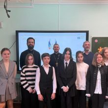 В Школе № 1499 имени Героя Советского Союза И.А. Докукина прошла очная защита исследовательских работ открытой исследовательской культурологической Олимпиады «История и Культура Храмов Столицы и Городов России – 2026»