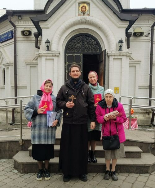 В храме святого благоверного князя Димитрия Донского в Раеве было проведено благовестие в Великую Субботу и на праздник Пасхи