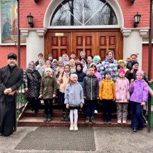 В дни Светлой седмицы в храме святых мучеников Адриана и Наталии в Бабушкине были проведены 6 экскурсий для школьников района