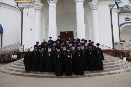 В храме Собора Московских Святых в Бибиреве состоялась соборная Литургия духовенства Северо-Восточного викариатства