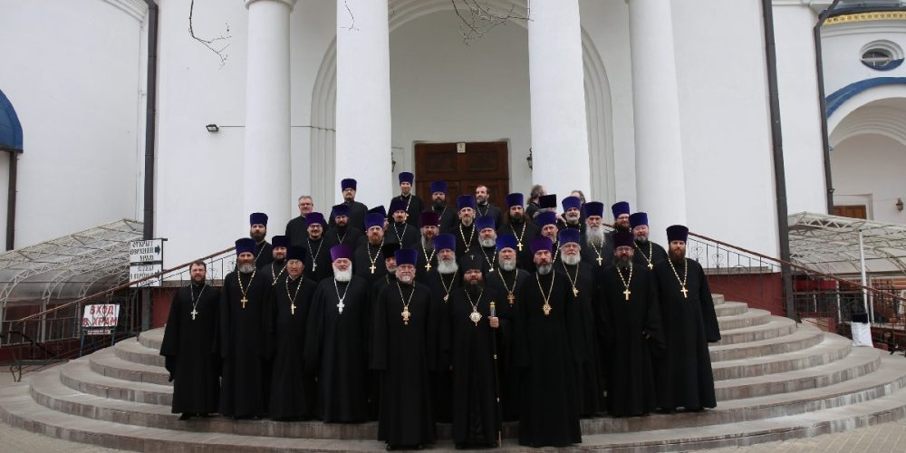 В храме Собора Московских Святых в Бибиреве состоялась соборная Литургия духовенства Северо-Восточного викариатства
