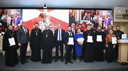 Состоялось общее собрание по случаю завершения принесения мощей великомученика Георгия Победоносца по епархиям Русской Православной Церкви