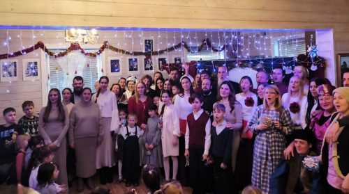 На приходе храма Успения Пресвятой Богородицы в Архангельском-Тюрикове прошел праздник Рождественской ёлки