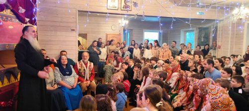 Рождественский детский праздник в храме Успения Пресвятой Богородицы в Архангельском-Тюрикове