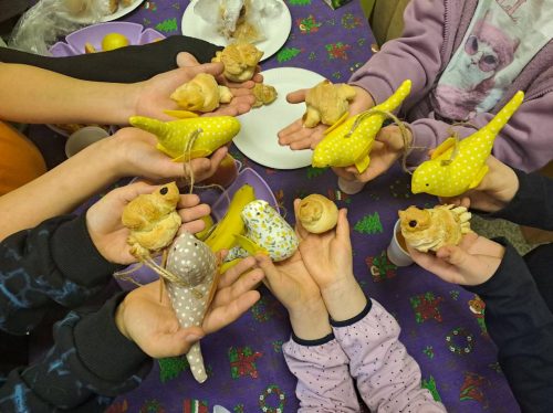 Мастер-классе в воскресной школе храма иконы Божией Матери «Живоносный Источник» в Бибиреве