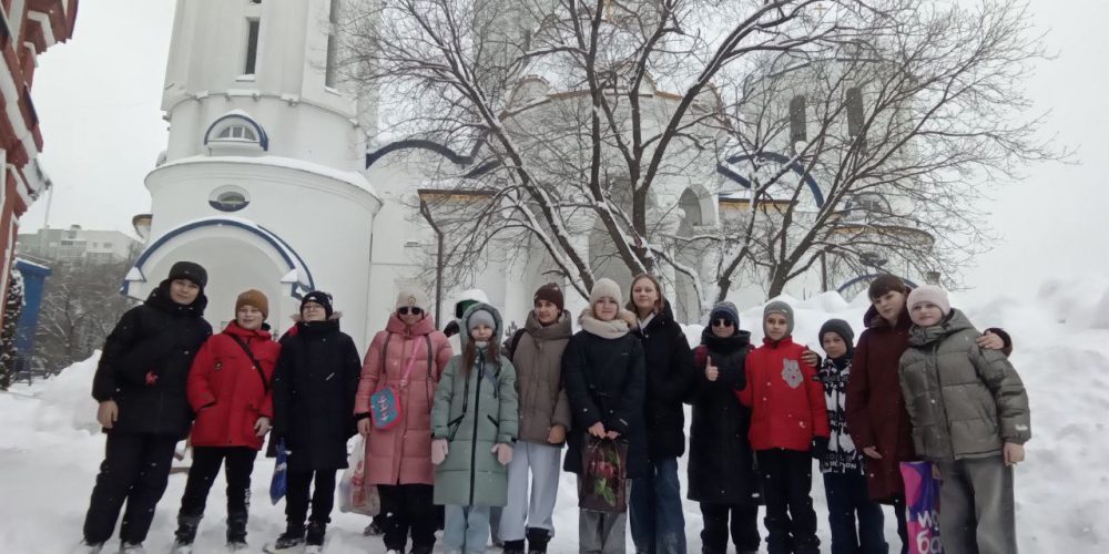 Двухдневная экскурсионная программа для учащихся и педагогов школ №1412 и №953 прошла в храме преподобного Сергия Радонежского в Бибиреве