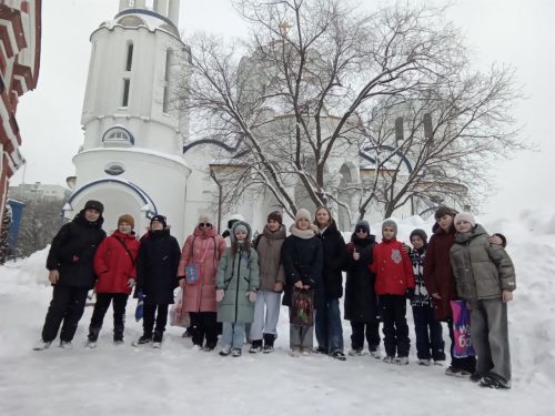 Двухдневная экскурсионная программа для учащихся и педагогов школ №1412 и №953 прошла в храме преподобного Сергия Радонежского в Бибиреве