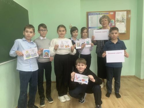 Миссионерское мероприятие в начальных классах ГБОУ Школа №1412 от храма преподобного Сергия Радонежского в Бибиреве