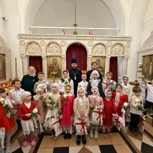 В храме священномученика Владимира, митрополита Киевского и Галицкого в Свиблове состоялся детский пасхальный праздник