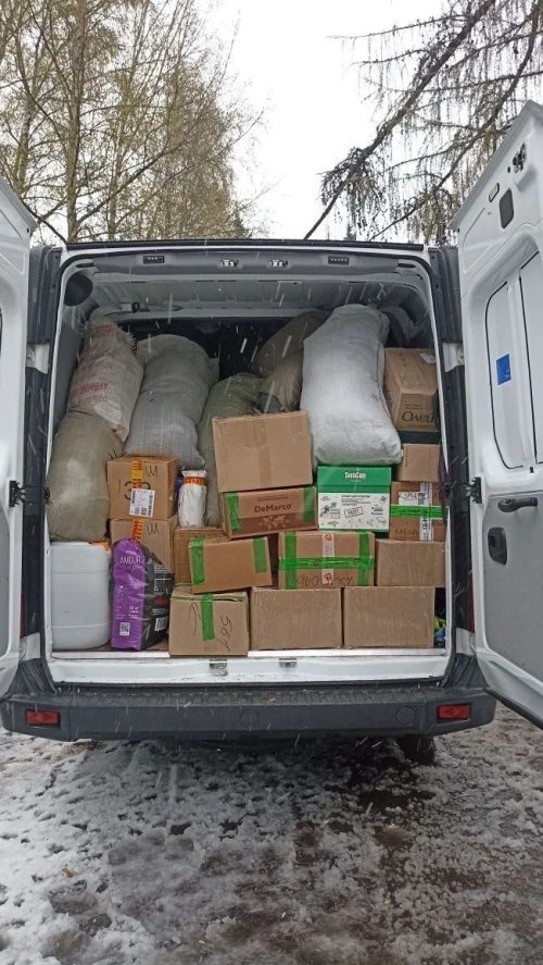 Храм Ризоположения в Леонове доставил очередную гуманитарную помощь в зону СВО