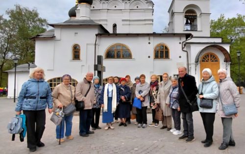 Празднику Великой Победы была посвящена новая экскурсия в храме Покрова Пресвятой Богородицы в Медведкове «Храм: защита и сила»
