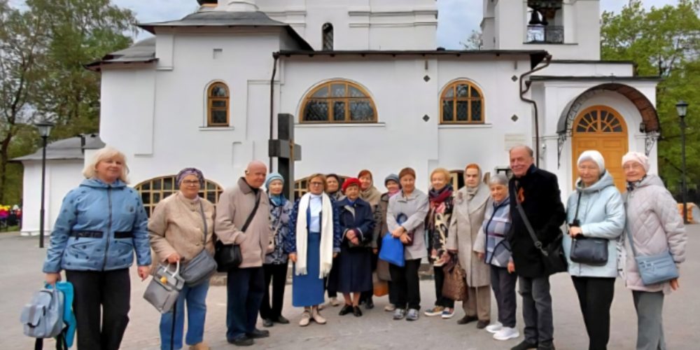 Празднику Великой Победы была посвящена новая экскурсия в храме Покрова Пресвятой Богородицы в Медведкове «Храм: защита и сила»