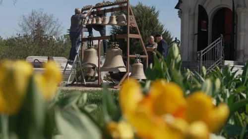 Колокольный праздник прошел у храма Василия Великого на ВДНХ