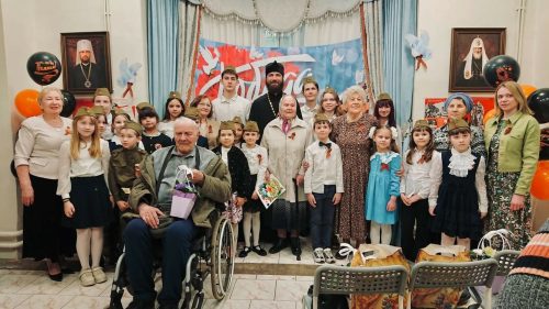 На территории храма святителя Николая Мирликийского в Отрадном состоялся праздничный концерт, посвящённый Дню Победы