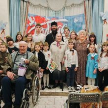 На территории храма святителя Николая Мирликийского в Отрадном состоялся праздничный концерт, посвящённый Дню Победы